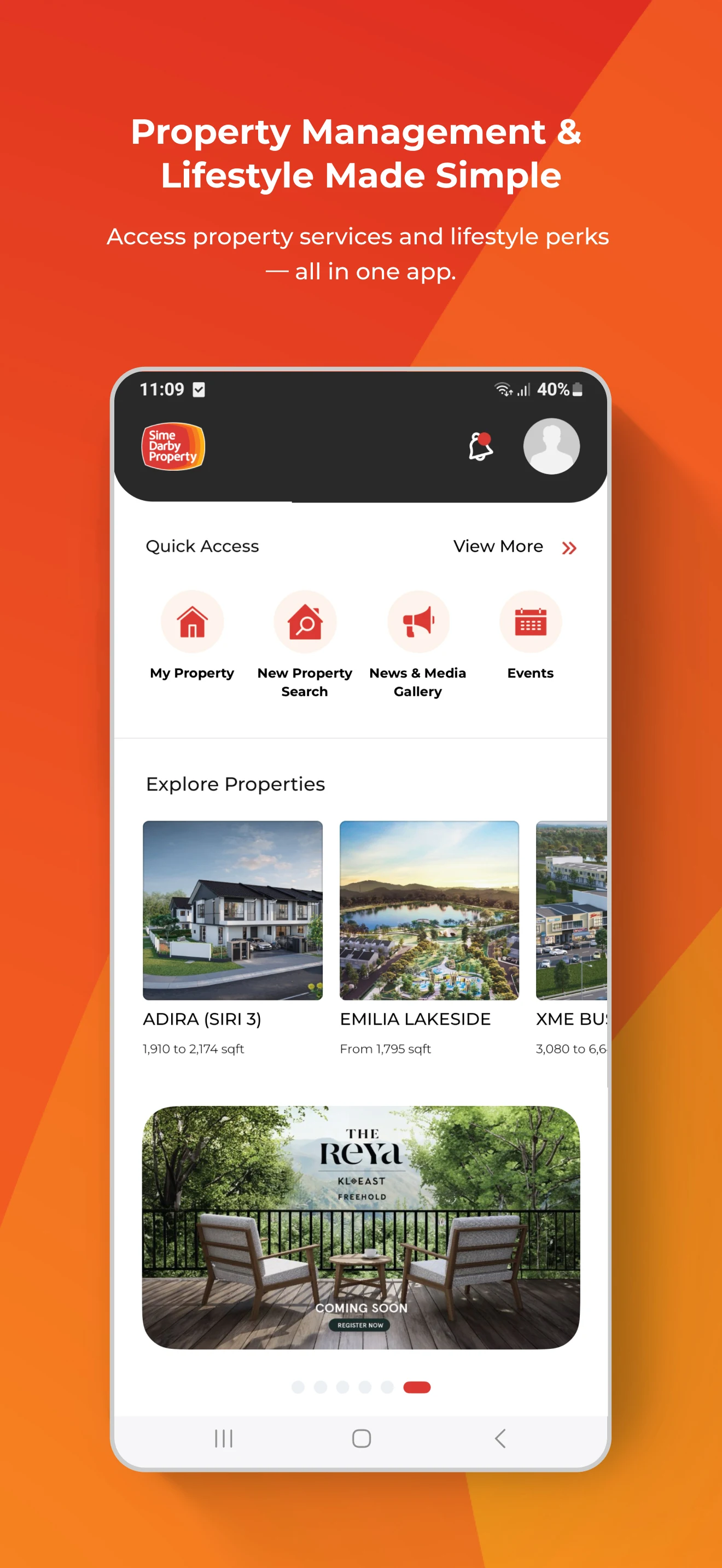 Sime Darby Property App screenshot